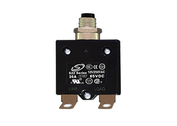 保护器S22-30A1.0攻牙弯脚