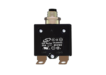 保护器S22-25A1.0攻牙弯脚